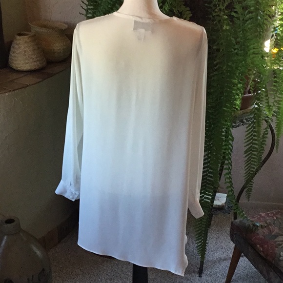 EUC Joseph Ribkoff Asymmetrical Blouse - Picture 3 of 4